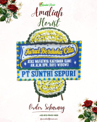 Papan Bunga Duka di Lembeh Selatan